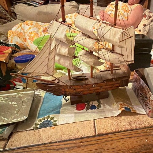 Segelschiff standmodell aus - standmodell,