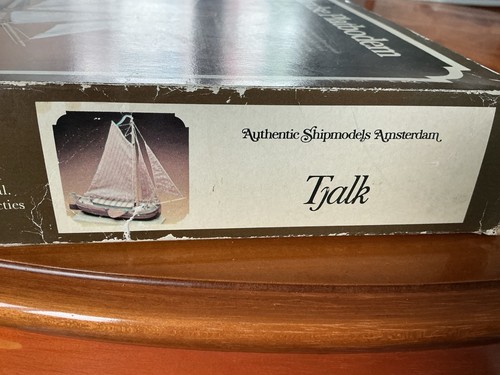 Schiffsmodell tjalk holz - schiffsmodell,,