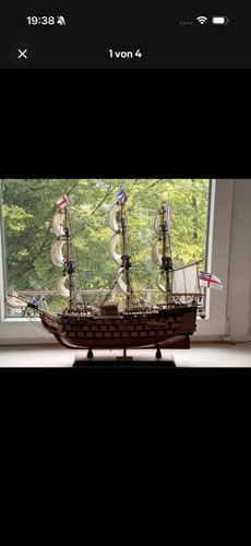 Hms victory modellschiff - hms,