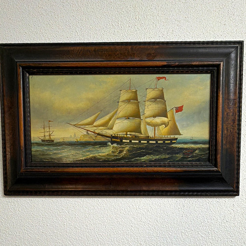 Gerahmtes gemälde dover - gerahmtes, –