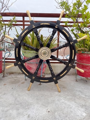 Holz schiff rad handarbeit - schiff,