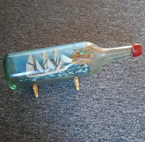 Buddelschiff glasflasche - in,