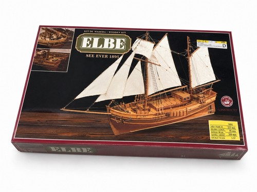 Modellbausatz holzschiff elbe - holzschiff,
