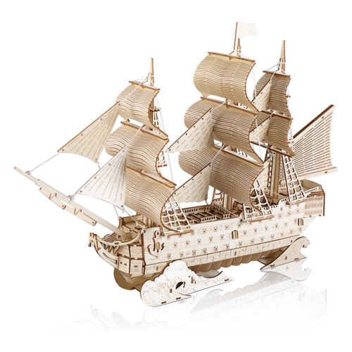 Comfoyar puzzle schiff - 3d,