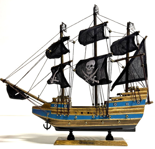 Piratenschiff aus holz - piratenschiff,