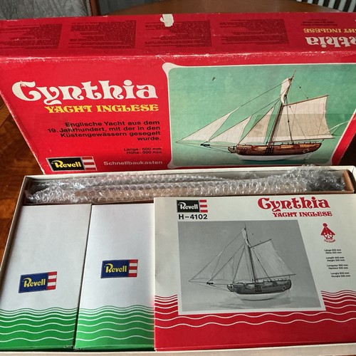 Revell cynthia yacht - revell, inglese