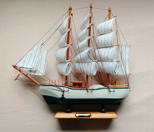 Segelschiff modell holz groß - holz,