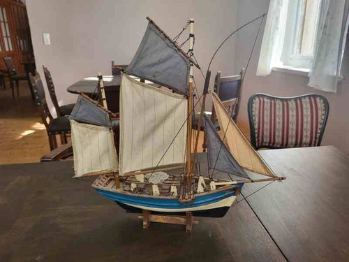 Altes segel fischerboot - -,