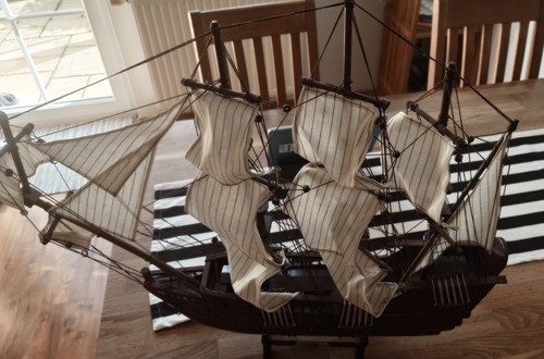 Segelschiff holzmodell - segelschiff,