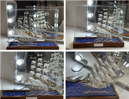 Segelschiffmodell dewaruci - dewaruci, in
