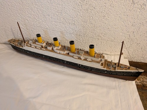 Modellschiff titanic holz - titanic,,